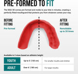 SISU Sports Mouth Guard 3D 2.0mm for Adults | Custom Fit Mouth Guard