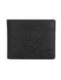 Karla Hanson CANADA WILD Men's Hunter Leather Wallet - Grizzly Bear | MaxStrata®