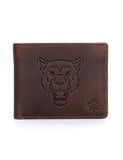 Karla Hanson CANADA WILD Men's Hunter Leather Wallet - Mountain Lion | MaxStrata®