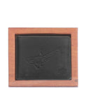 Karla Hanson CANADA WILD Men's Hunter Leather Wallet - Killer Whale | MaxStrata®