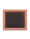 Karla Hanson CANADA WILD Men's Hunter Leather Wallet - Killer Whale | MaxStrata®