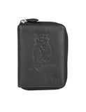 Karla Hanson CANADA WILD Women's Leather Wallet - Owl | MaxStrata®