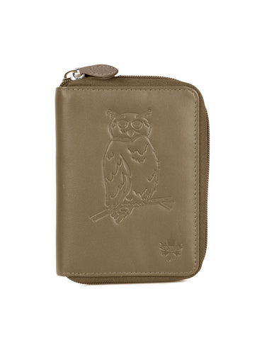 Karla Hanson CANADA WILD Women's Leather Wallet - Owl | MaxStrata®
