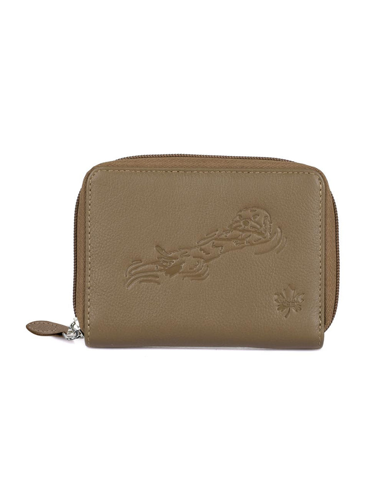 Karla Hanson CANADA WILD Women's Leather Wallet - Sea Otter | MaxStrata®