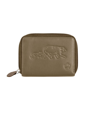 Karla Hanson CANADA WILD Women's Leather Wallet - Bear and Bub | MaxStrata®