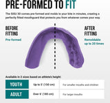 SISU Sports Mouth Guard 3D 2.0mm for Adults | Custom Fit Mouth Guard