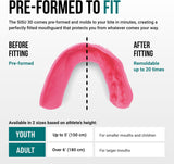SISU Sports Mouth Guard 3D 2.0mm for Adults | Custom Fit Mouth Guard