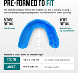 SISU Sports Mouth Guard 3D 2.0mm for Adults | Custom Fit Mouth Guard