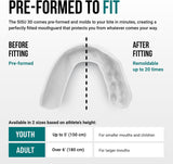 SISU Sports Mouth Guard 3D 2.0mm for Adults | Custom Fit Mouth Guard