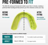 SISU Sports Mouth Guard 3D 2.0mm for Adults | Custom Fit Mouth Guard