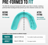 SISU Sports Mouth Guard 3D 2.0mm for Adults | Custom Fit Mouth Guard