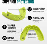 SISU Sports Mouth Guard 3D 2.0mm for Adults | Custom Fit Mouth Guard