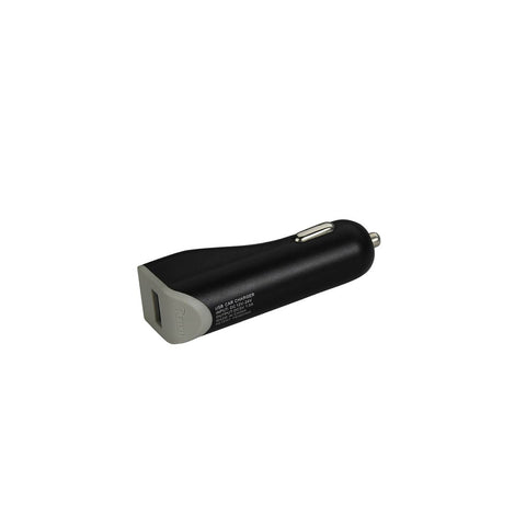 Reiko Micro USB Car Charger with Data USB Cable in Black | MaxStrata