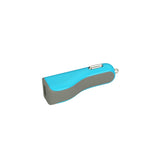 Reiko Micro USB Car Charger with Data USB Cable in Blue | MaxStrata