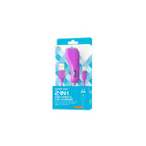 Reiko Micro USB Car Charger with Data USB Cable in Purple | MaxStrata