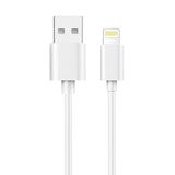 Reiko 8 Pin Portable Car Charger with Built in 3 Ft Cable in White | MaxStrata