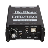On-Stage Passive USB DI Box (DB2150) | MaxStrata®