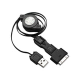 Reiko 3-in-1Male to Dual Stereo Audio Cable 3.3Ft in Black | MaxStrata