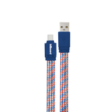 Reiko 6' USB-C to USB-A Sync & Charge Cable Blue | MaxStrata