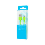 Reiko Braided Micro USB Data Cable 3.3 Feet in Green | MaxStrata