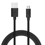 Reiko 30Pcs Tangle Free Android Phones Micro USB 2.0 Data Cable 3.3 Feet in Black | MaxStrata