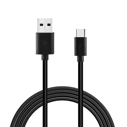 Reiko 3.3Ft PVC Material Type C USB 2.0 Data Cable in Black & Simple Packaging | MaxStrata