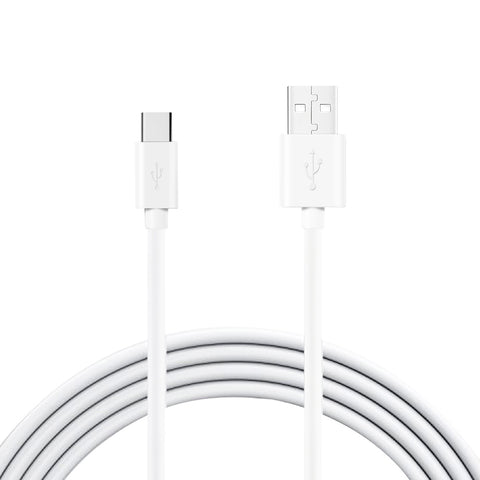 Reiko 3.3Ft PVC Material Type C USB 2.0 Data Cable in White & Luxury Packaging | MaxStrata