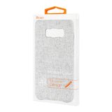 Reiko Samsung Galaxy S8 Herringbone Fabric in Light Gray | MaxStrata