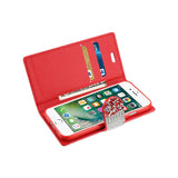 Reiko iPhone 7/8/SE2 Diamond Rhinestone Wallet Case in Red | MaxStrata