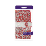 Reiko LG K10 Diamond Rhinestone Wallet Case in Red | MaxStrata