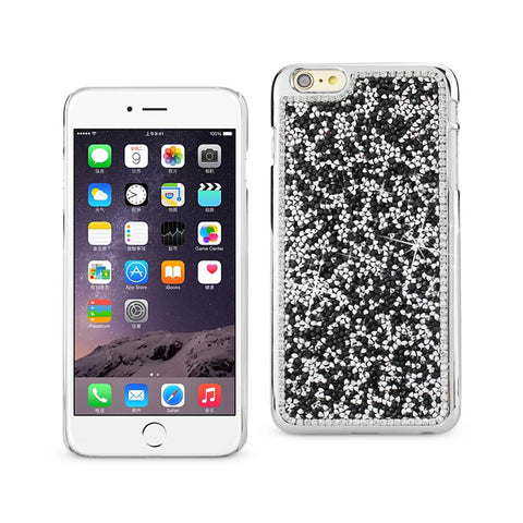 Reiko iPhone 6S Plus Jewelry Bling Rhinestone Case in Black | MaxStrata