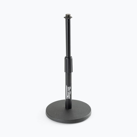 On-Stage Adjustable Desktop Mic Stand (DS7200B) | MaxStrata®