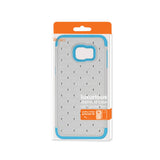 Reiko Samsung Galaxy S6 Edge Plus Hybrid Heavy Duty Jewelry Diamond Case in Blue White | MaxStrata