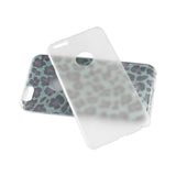 Reiko iPhone 6 Plus/ 6S Plus Shine Glitter Shimmer Leopard Hybrid Case in Blue | MaxStrata