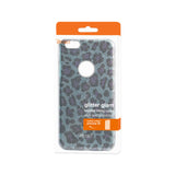 Reiko iPhone 6 Plus/ 6S Plus Shine Glitter Shimmer Leopard Hybrid Case in Blue | MaxStrata