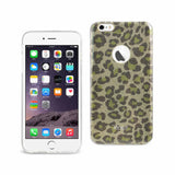 Reiko iPhone 6 Plus/ 6S Plus Shine Glitter Shimmer Hybrid Case in Leopard Gold | MaxStrata