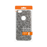 Reiko iPhone 6 Plus/ 6S Plus Shine Glitter Shimmer Leopard Hybrid Case in Silver | MaxStrata