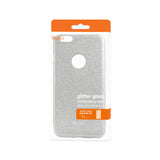 Reiko iPhone 6 Plus/ 6S Plus Shine Glitter Shimmer Hybrid Case in Silver | MaxStrata