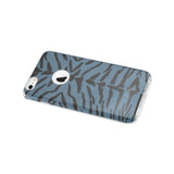Reiko iPhone 6 Plus/ 6S Plus Shine Glitter Shimmer Tiger Stripe Hybrid Case in Blue | MaxStrata