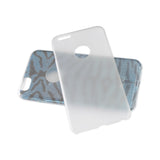 Reiko iPhone 6 Plus/ 6S Plus Shine Glitter Shimmer Tiger Stripe Hybrid Case in Blue | MaxStrata