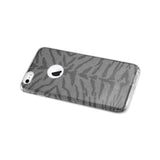 Reiko iPhone 6 Plus/ 6S Plus Shine Glitter Shimmer Tiger Stripe Hybrid Case in Gray | MaxStrata