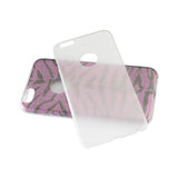 Reiko iPhone 6 Plus/ 6S Plus Shine Glitter Shimmer Tiger Stripe Hybrid Case in Purple | MaxStrata