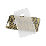 Reiko iPhone 6 Plus/ 6S Plus Shine Glitter Shimmer Tiger Stripe Hybrid Case in Yellow | MaxStrata