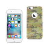 Reiko iPhone 6/ 6S Shine Glitter Shimmer Camouflage Hybrid Case in Yellow | MaxStrata