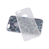 Reiko iPhone 6/ 6S Shine Glitter Shimmer Leopard Hybrid Case in Blue | MaxStrata
