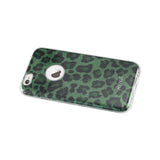 Reiko iPhone 6/ 6S Shine Glitter Shimmer Leopard Hybrid Case in Leopard Green | MaxStrata
