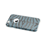 Reiko iPhone 6/ 6S Shine Glitter Shimmer Tiger Stripe Hybrid Case in Blue | MaxStrata
