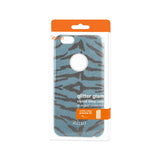 Reiko iPhone 6/ 6S Shine Glitter Shimmer Tiger Stripe Hybrid Case in Blue | MaxStrata
