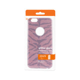 Reiko iPhone 6/ 6S Shine Glitter Shimmer Tiger Stripe Hybrid Case in Hot Pink | MaxStrata