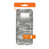 Reiko Samsung Galaxy S8/ SM Shine Glitter Shimmer Camouflage Hybrid Case in Brown | MaxStrata